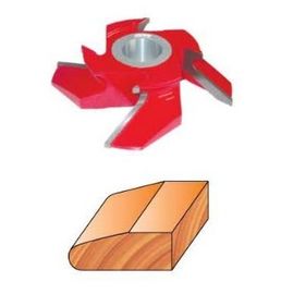 কাস্টম 45 # কার্বন ইস্পাত TCT duckbill কারবাইড shaper কাটার