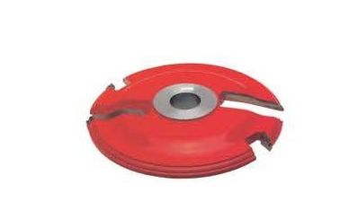 লাল ডাবল মুখ TCT প্যানেল খাঁজ তৈরীর জন্য কারবাইড shaper কাটার উত্থাপন