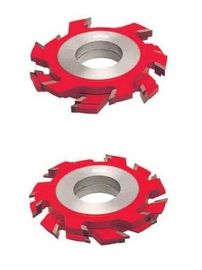 লাল রঙ TCT 45 # সমাপ্ত sandblast সঙ্গে কার্বন ইস্পাত কারবাইড shaper কাটার