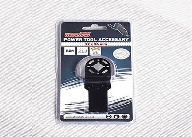 HCS 0.8 মিমি কারবাইড দ্বিধাতুক টাইল / প্লাস্টার 22x36mm কাটার ফলক করাত