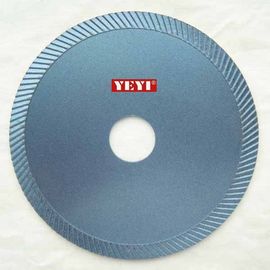 Sintered ডায়মন্ড কাটিং সিরামিক পাইপ, Kerbs, ফাইবার গ্লাস জন্য ব্লেড ফাইন টার্বো স্টাইল Saw