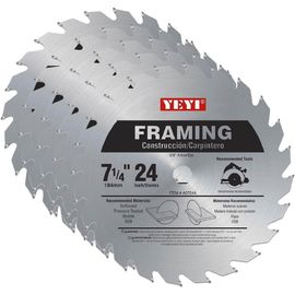 স্টক আইটেম 7-1 / 4 &quot;x 24T DKO TCT সার্কুলার কাঠ কাটার জন্য মার্কিন বাজার, DIY জন্য ফলক দেখলাম