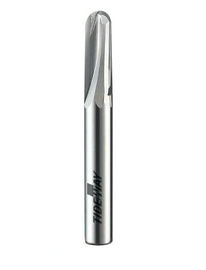 দুই Stright বাঁশি Ballnose বিটস মাইক্রো - শস্য সলিড CNC, কারবাইড বিটস কাঠ কাটার, ফলকিত, কৃত্রিম পাথর