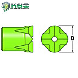 উচ্চ পারফরমেন্স 45mm 2 &quot;H25 ক্রস বিট স্টিল CNC ড্রিল বিট
