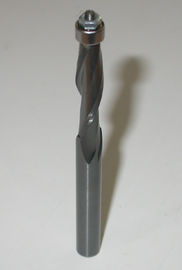 2 Flutes পেঁচানো CNC, মাইক্রো - শস্য সলিড কারবাইড ফ্লাশ ছাঁটা বিটস CNC, কারবাইড বিটস
